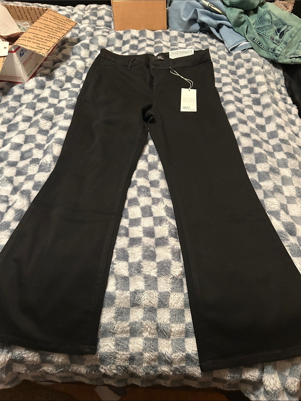 Women's Black High-Rise Flared Jeans - 1822 better butter denim
